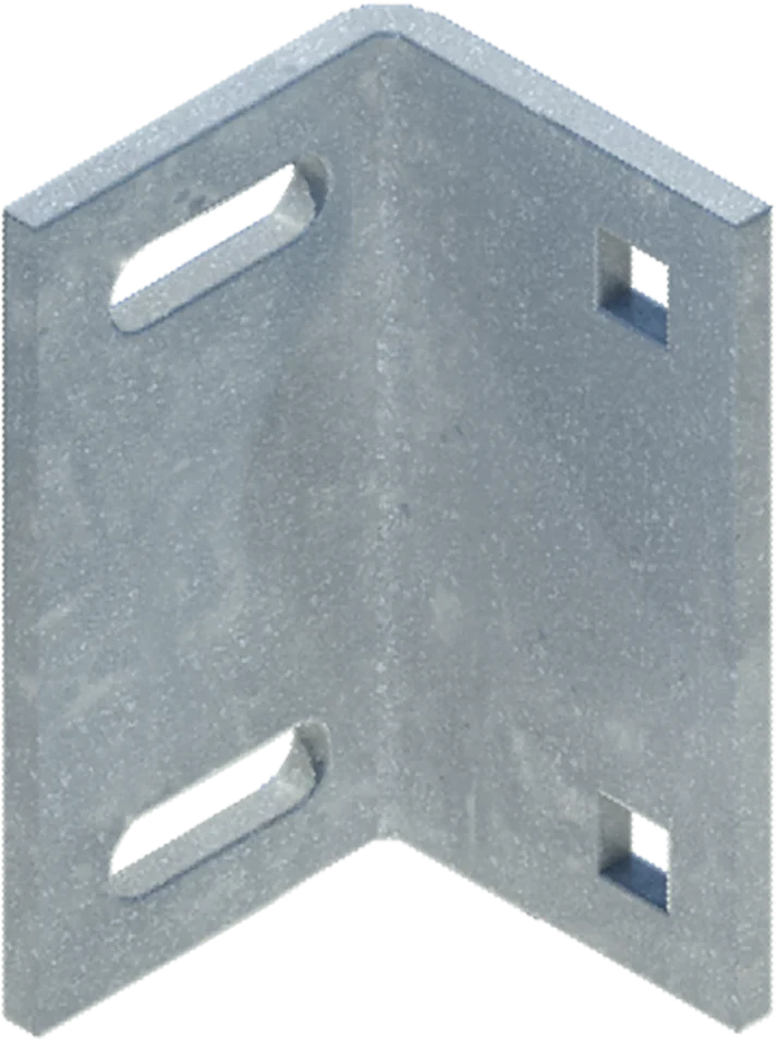 Adjustable Angle Bracket 2-1/2" L x 5" H - floating dock hardware