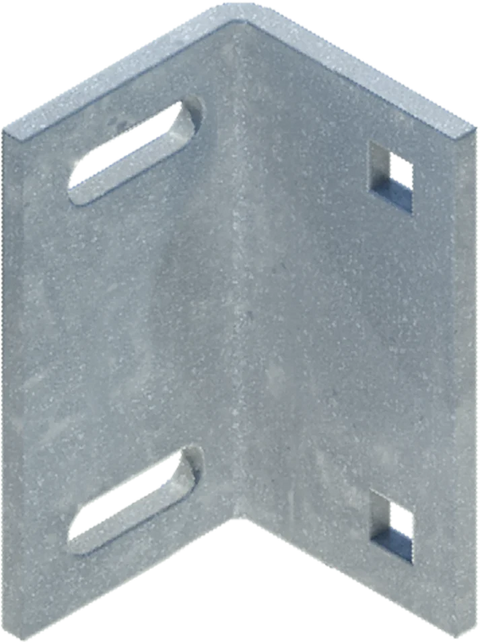 Adjustable Angle Bracket 2-1/2" L x 5" H - floating dock hardware