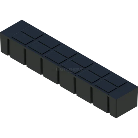PermaFloat lift tank 32" x 168" x 24", heavy .375" wall, for floating dock float replacement
