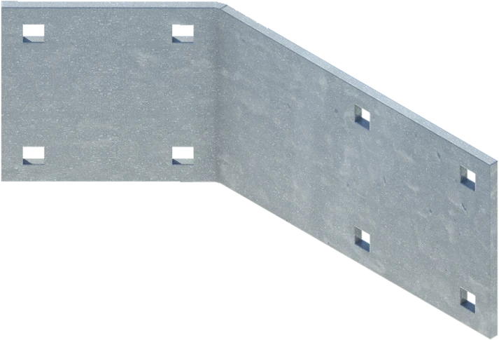 Finger Deck Stabilizer Bracket 135° (Large) - floating dock hardware