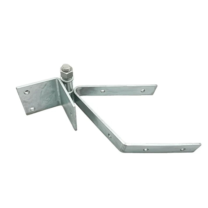Gangway Hinge Setup (Single Hinge) - floating dock hardware