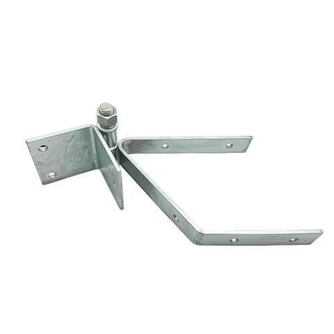 Gangway Hinge Setup (Single Hinge) - floating dock hardware