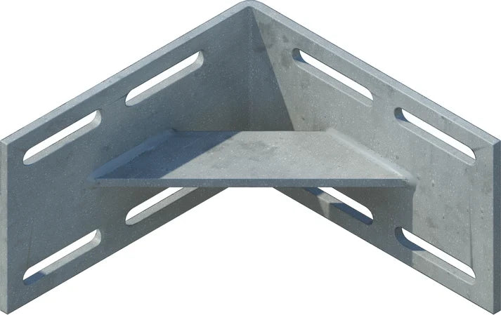 Inside Corner Bracket - floating dock hardware